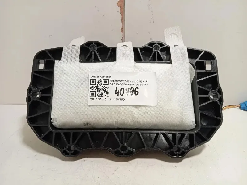 Air-bag Passeggero 9672848580 Peugeot 2008 I 2016