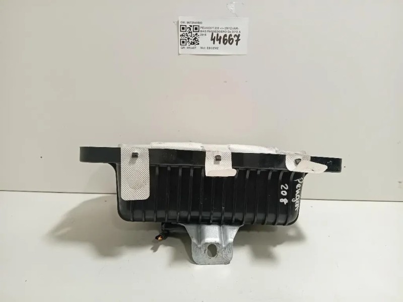 Air-bag Passeggero 9672848580 Peugeot 208 I 2012