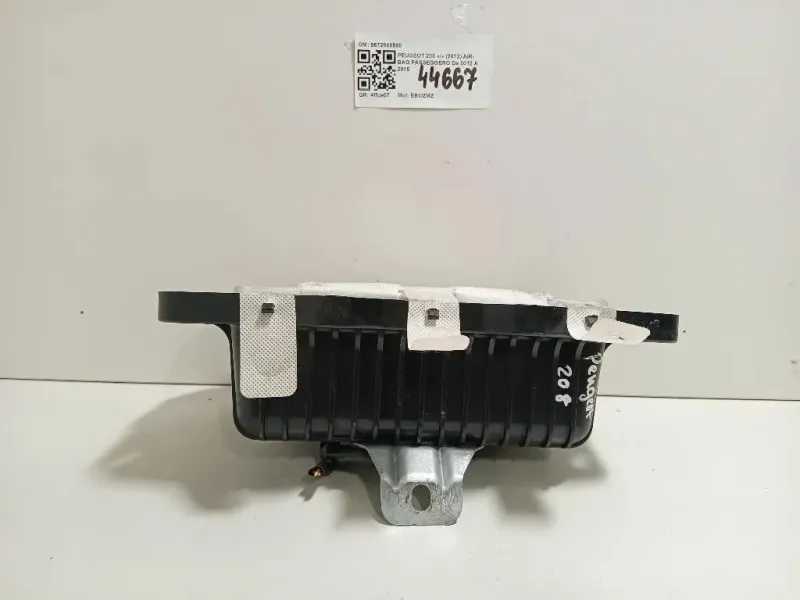 Air-bag Passeggero 9672848580 Peugeot 208 I 2012