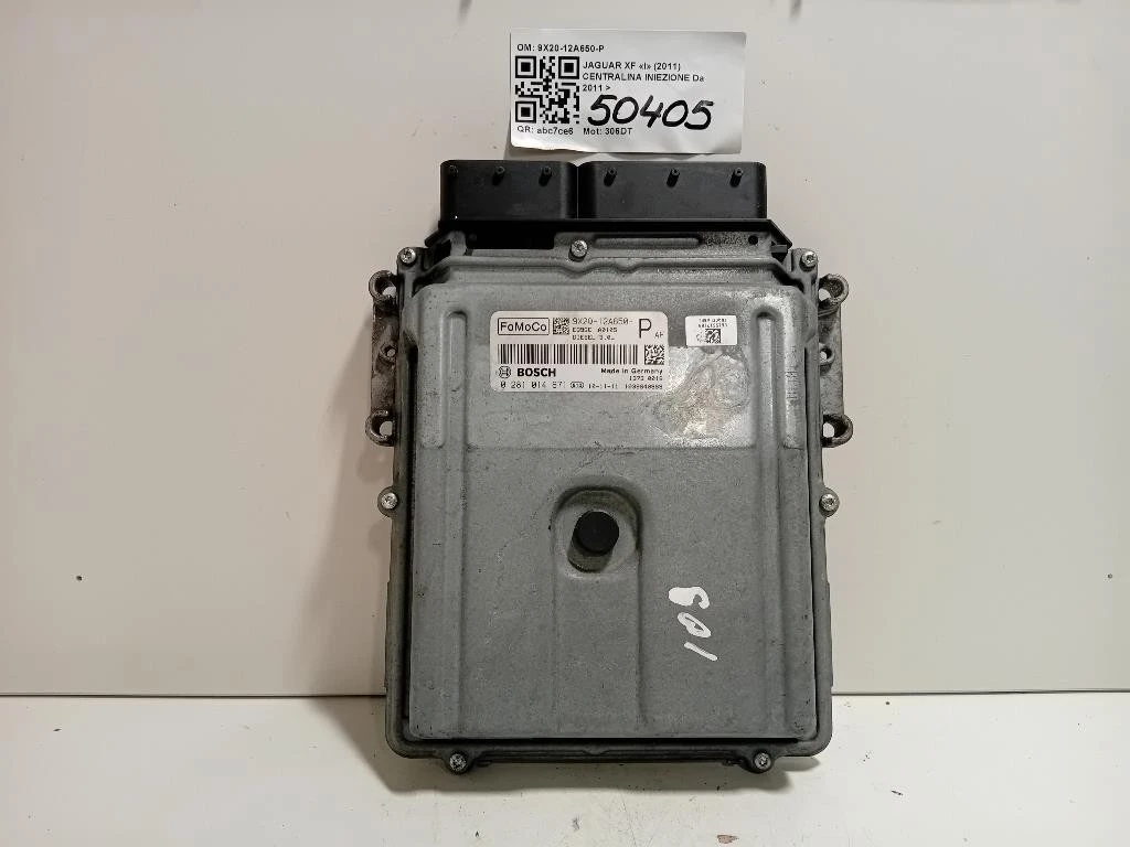 Centralina Iniezione 9X20-12A650-P Jaguar XF I 2011