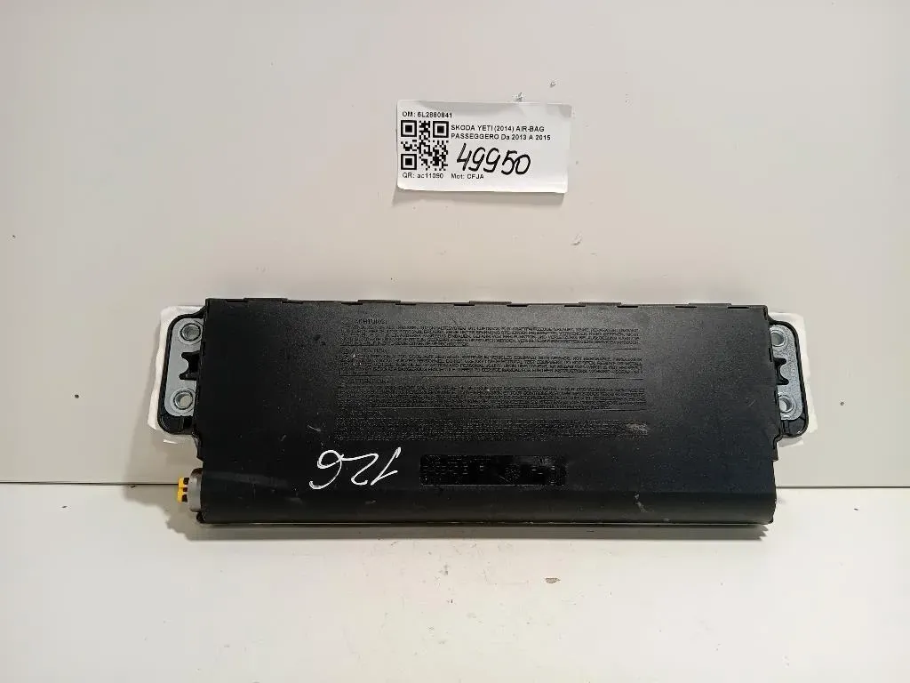 Air-bag Passeggero 5L2880841 Skoda YETI 2014