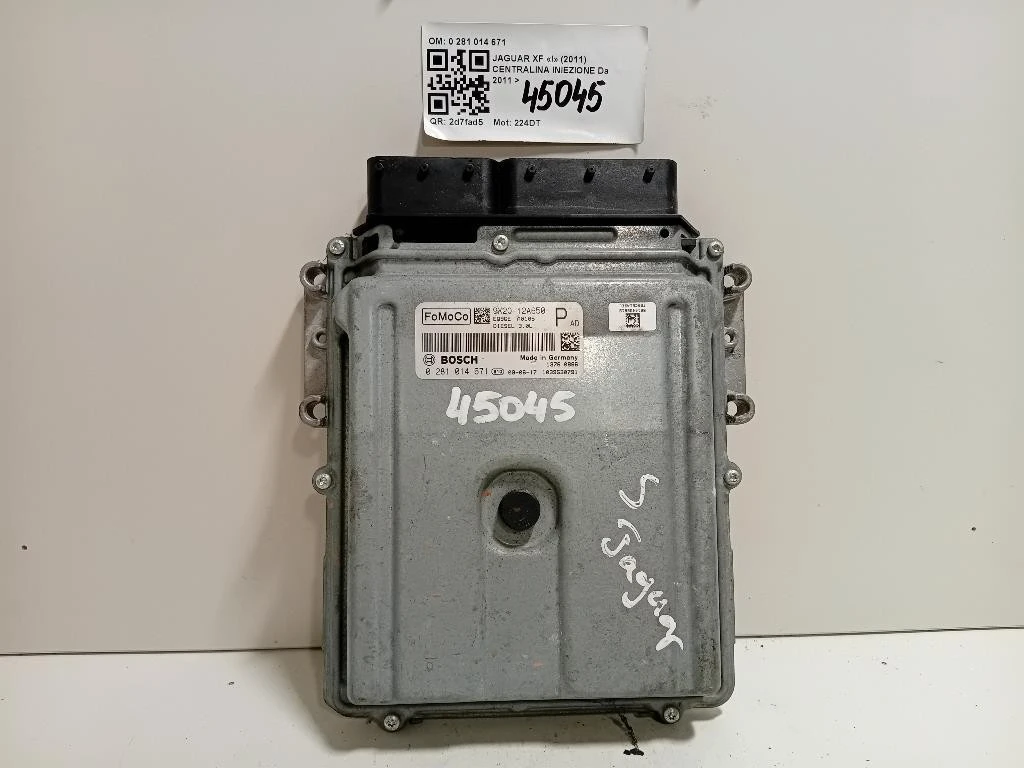 Centralina Iniezione 0 281 014 671 Jaguar XF I 2011
