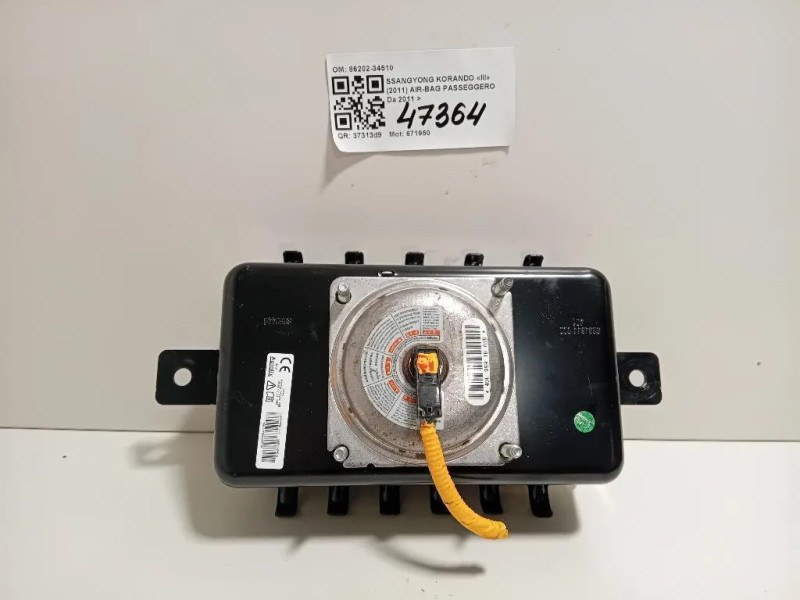 Air-bag Passeggero 86202-34510 Ssangyong Korando III 2011