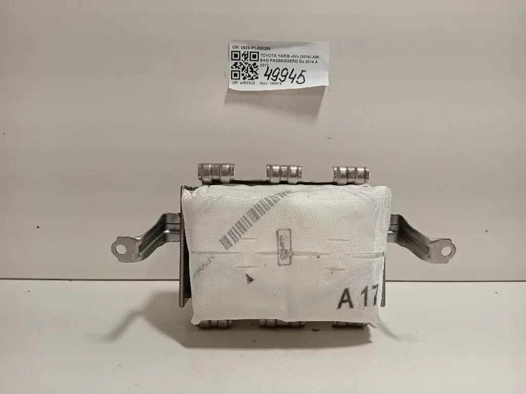 Air-bag Passeggero 0589-P1-000286 Toyota Yaris IV 2014