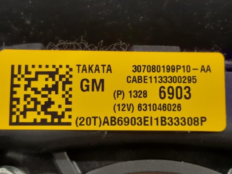 Air-bag Guidatore 307080199P10-AA Chevrolet Orlando 2011