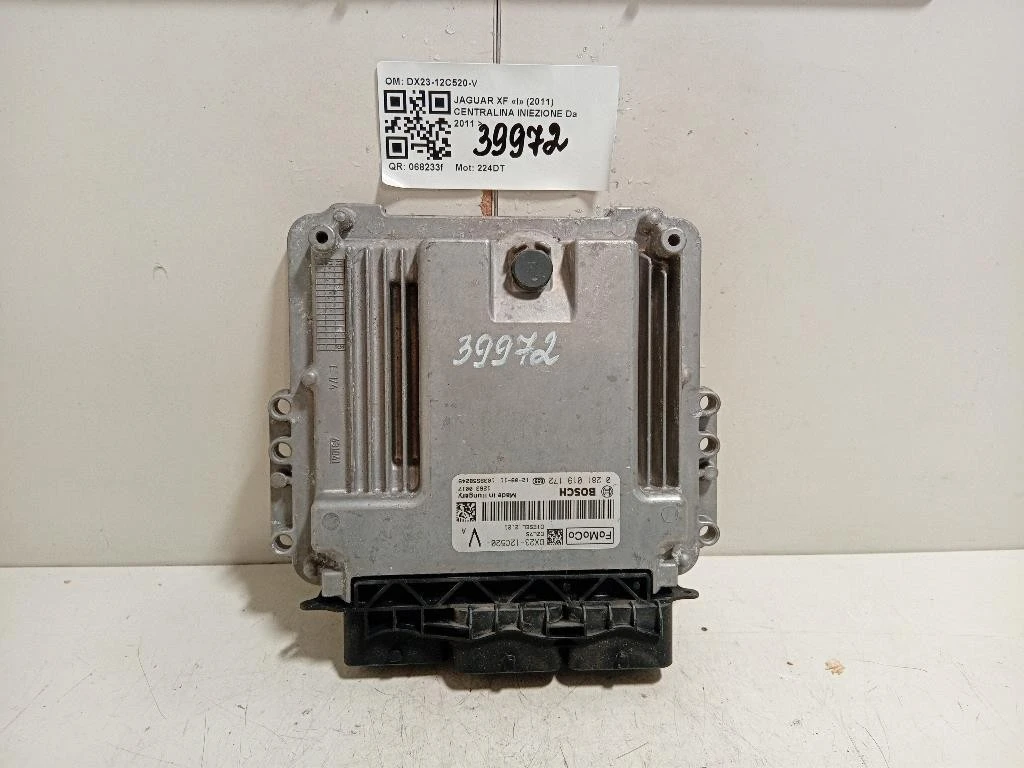 Centralina Iniezione DX23-12C520-V Jaguar XF I 2011