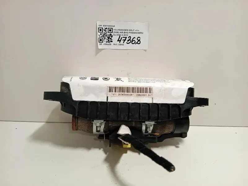 Air-bag Passeggero 608104402A Volkswagen GOLF VI 2009