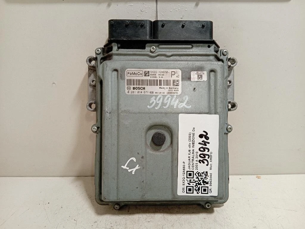 Centralina Iniezione 9X2Q-12A650-P Jaguar XJ6 III 2003