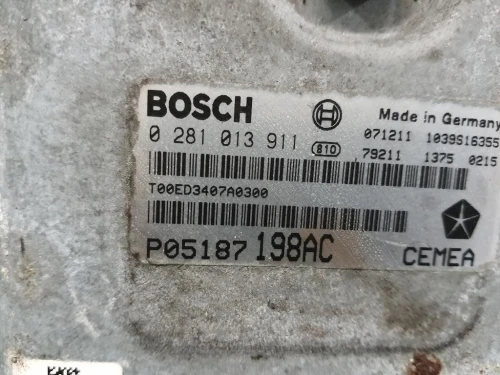 Centralina Iniezione P05187198AC Jeep Grand Cherokee III 2005