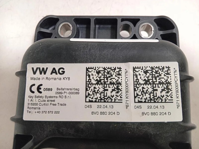 Air-bag Passeggero 8V0880204D Volkswagen GOLF VII 2013