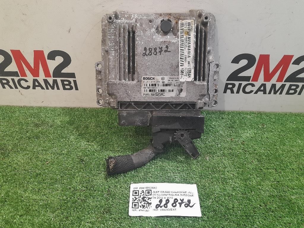 Centralina Iniezione P05150625AC Jeep Grand Cherokee IV 2013