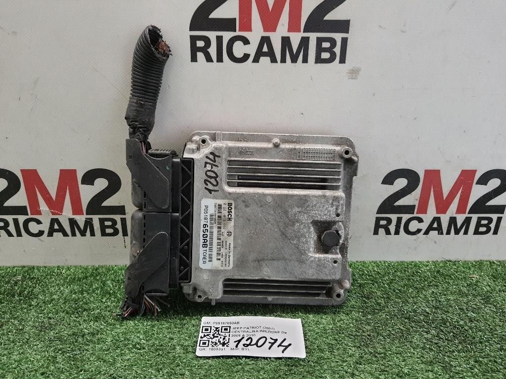 Centralina Iniezione P05187650AB Jeep Patriot 2007