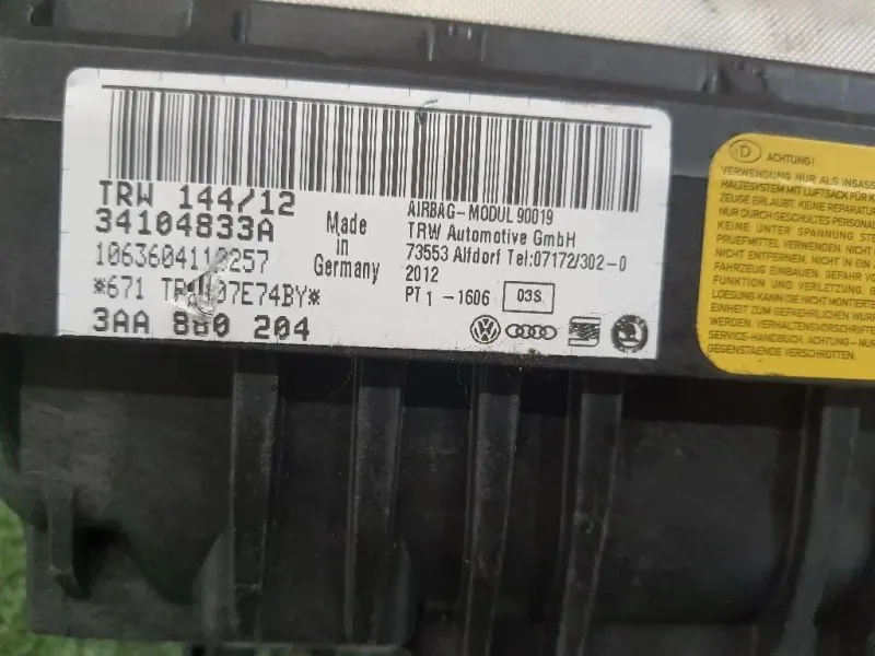 Air-bag Passeggero 3AA880204 Volkswagen Passat VI Variant 2011