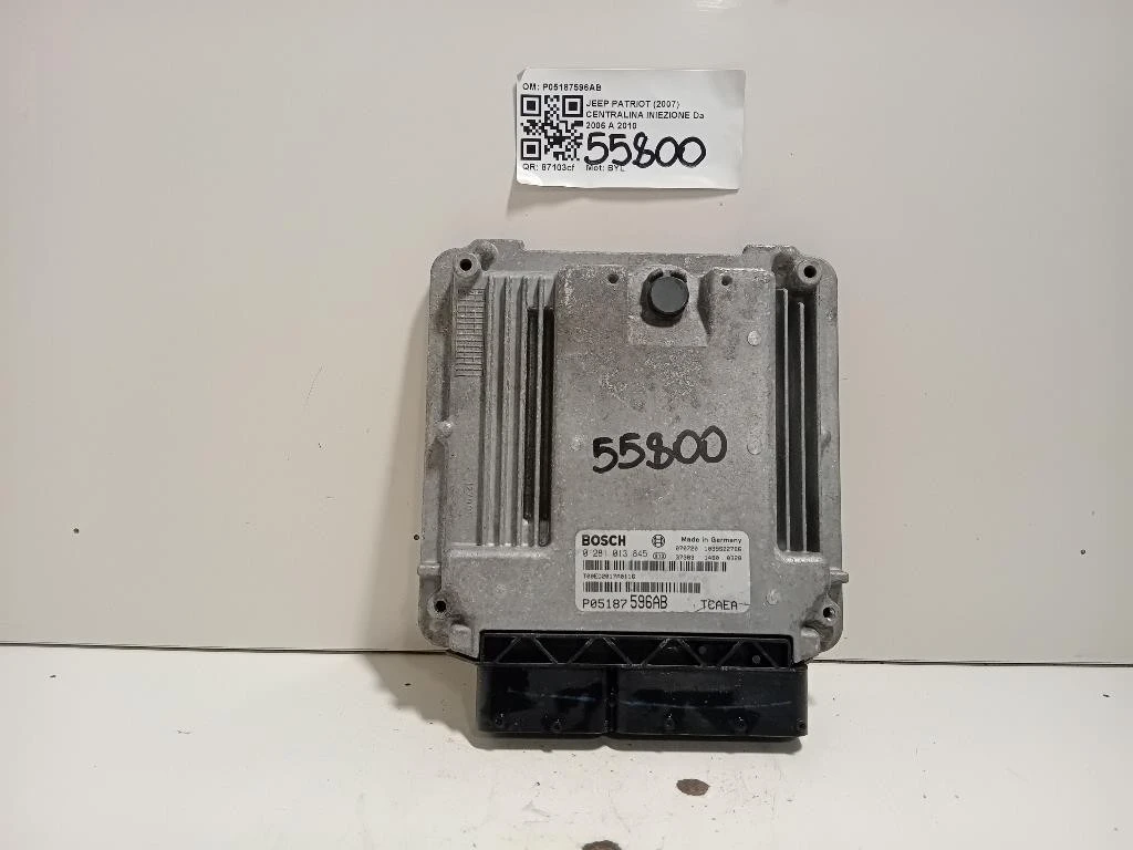 Centralina Iniezione P05187596AB Jeep Patriot 2007