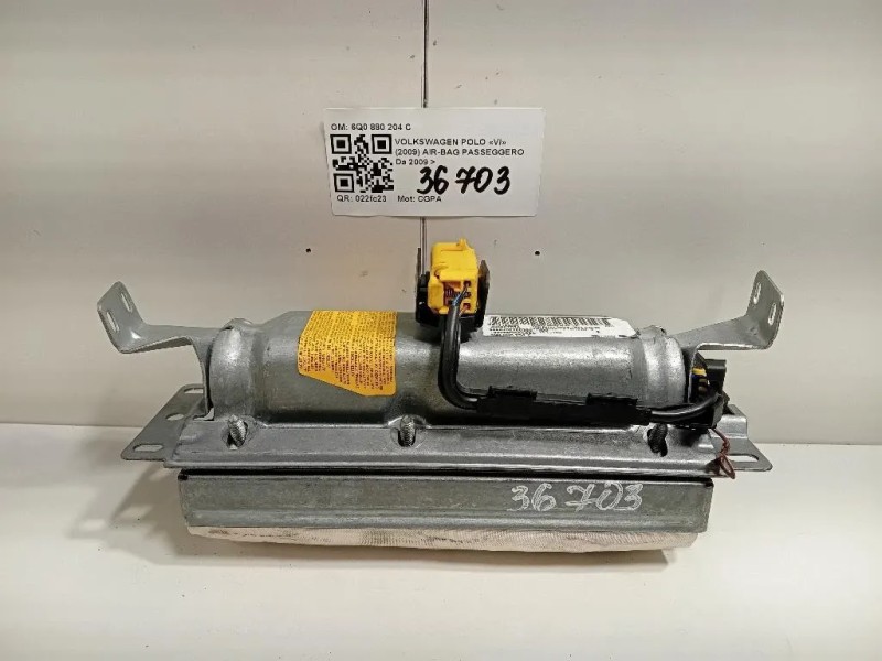 Air-bag Passeggero 6Q0 880 204 C Volkswagen POLO VI 2009