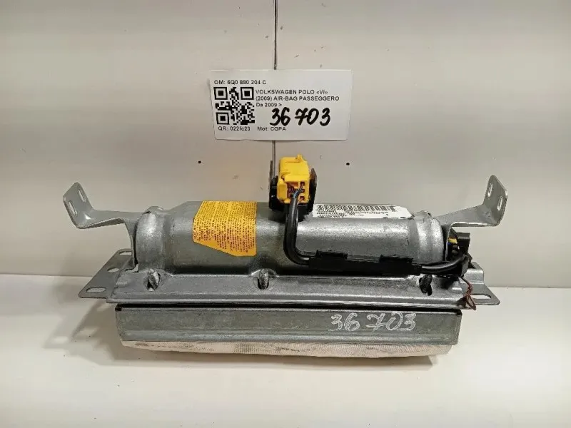 Air-bag Passeggero 6Q0 880 204 C Volkswagen POLO VI 2009