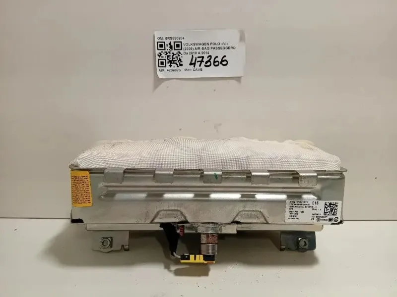 Air-bag Passeggero 6RS880204 Volkswagen POLO VI 2009