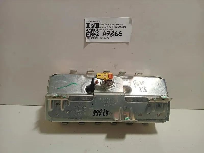 Air-bag Passeggero 6RS880204 Volkswagen POLO VI 2009