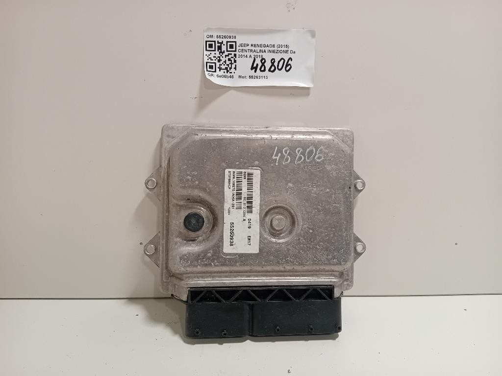 Centralina Iniezione 55260938 Jeep Renegade 2015