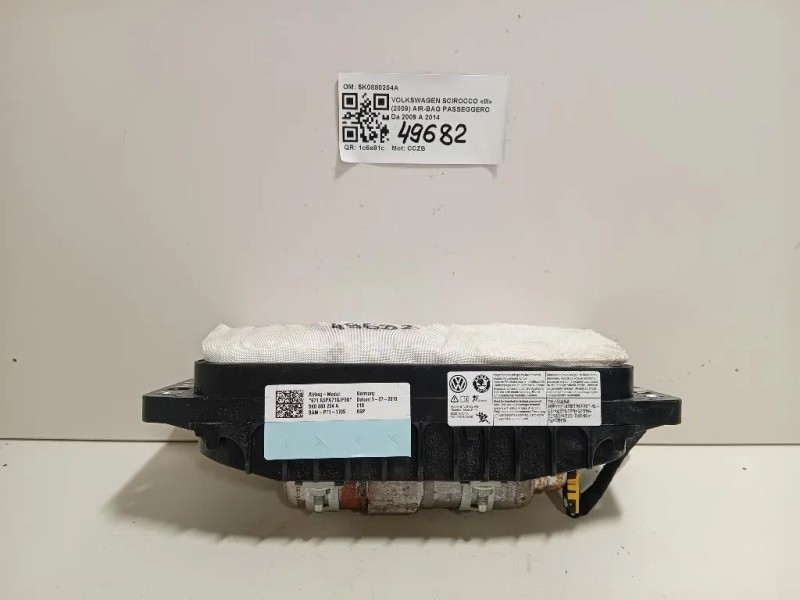 Air-bag Passeggero 5K0880204A Volkswagen Scirocco III 2009