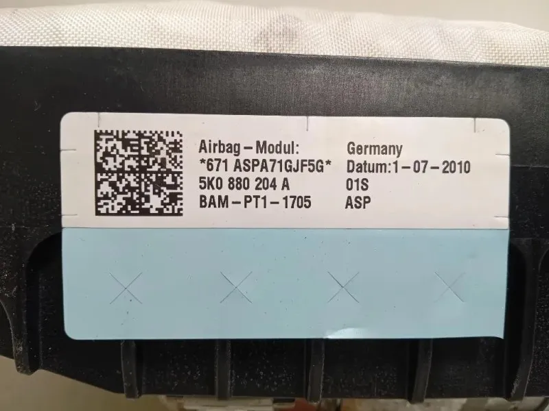 Air-bag Passeggero 5K0880204A Volkswagen Scirocco III 2009