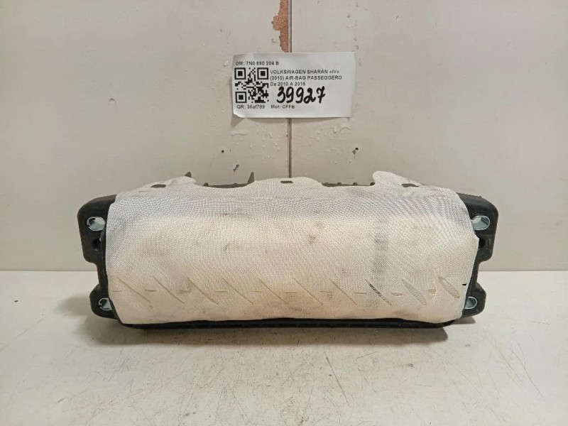 Air-bag Passeggero 7N0 880 204 B Volkswagen Sharan IV 2010