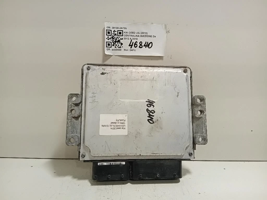 Centralina Iniezione 39130-2A700 Kia CEED II 2012