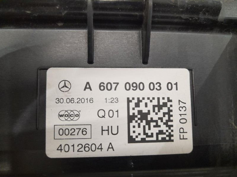 Filtro ARIA Completo A6070900301 Mercedes Classe A W176 2015