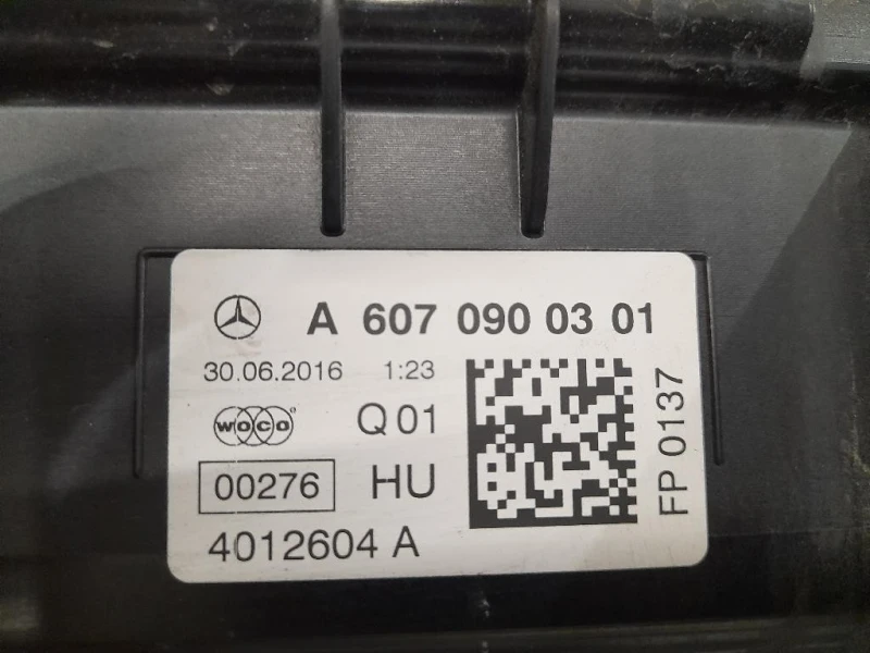 Filtro ARIA Completo A6070900301 Mercedes Classe A W176 2015