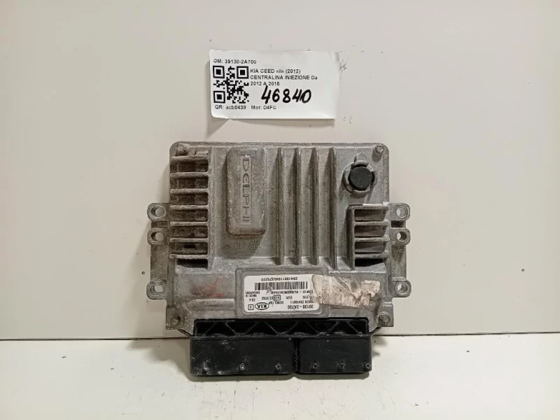 Centralina Iniezione 39130-2A700 Kia CEED II 2012
