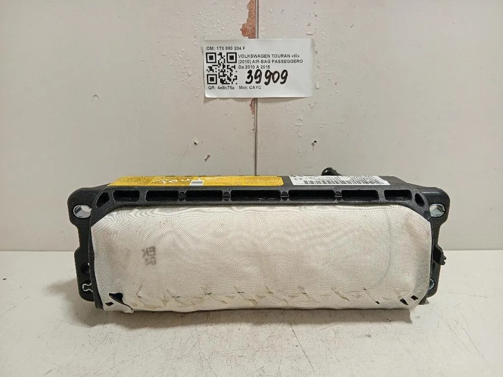 Air-bag Passeggero 1T0 880 204 F Volkswagen Touran III 2010