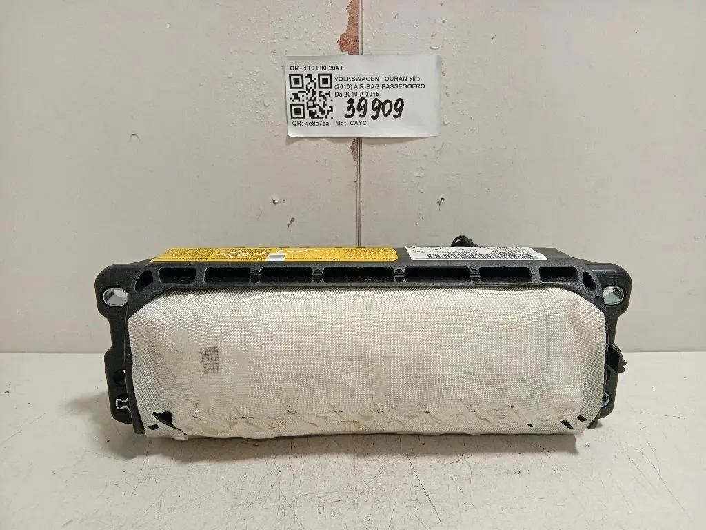 Air-bag Passeggero 1T0 880 204 F Volkswagen Touran III 2010