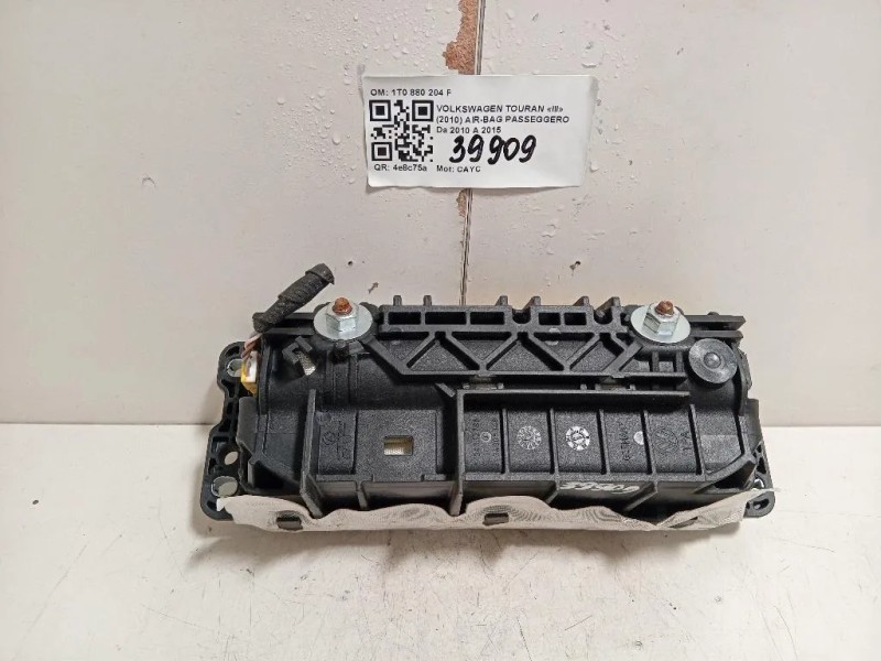 Air-bag Passeggero 1T0 880 204 F Volkswagen Touran III 2010