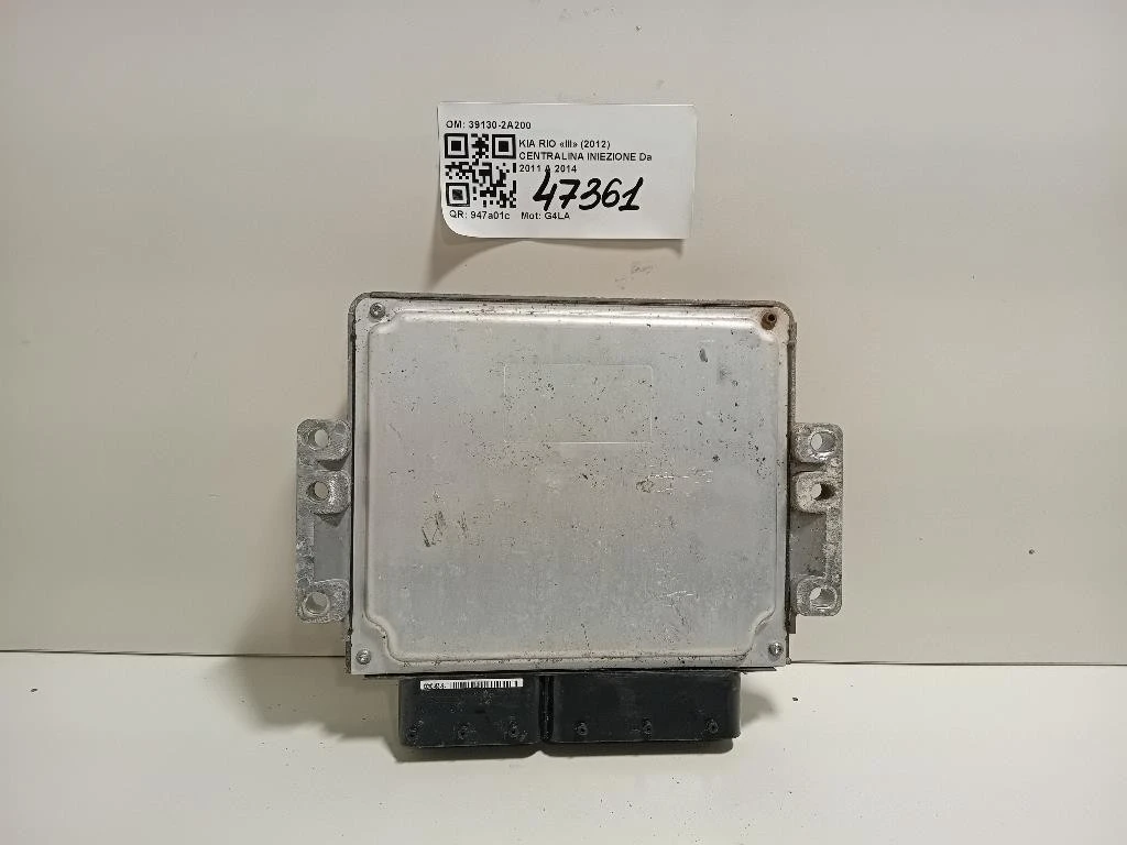 Centralina Iniezione 39130-2A200 Kia RIO III 2012
