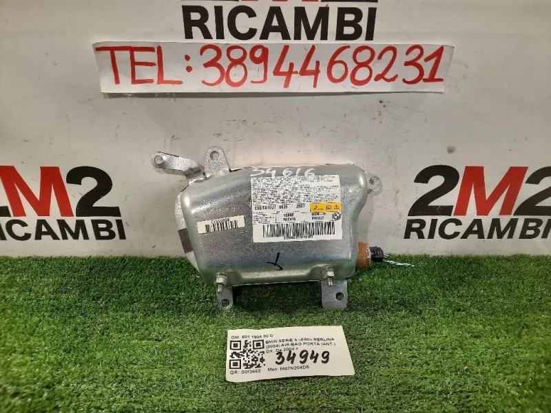 Air-bag Porta ANT DX 601 1905 00 C Bmw Serie 5 E60 Berlina 2004