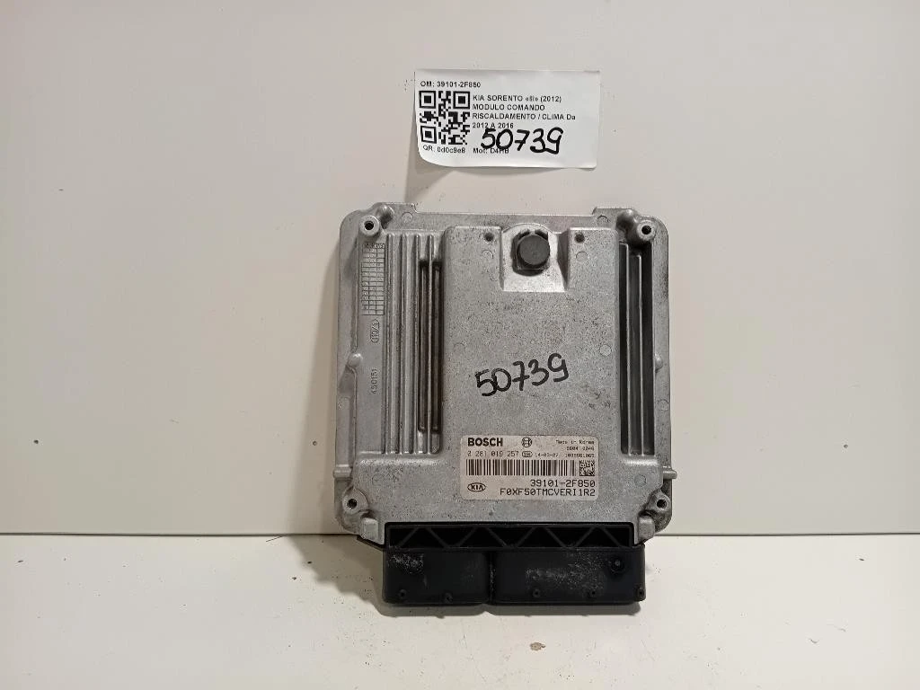 Centralina Iniezione 39101-2F850 Kia Sorento III 2012