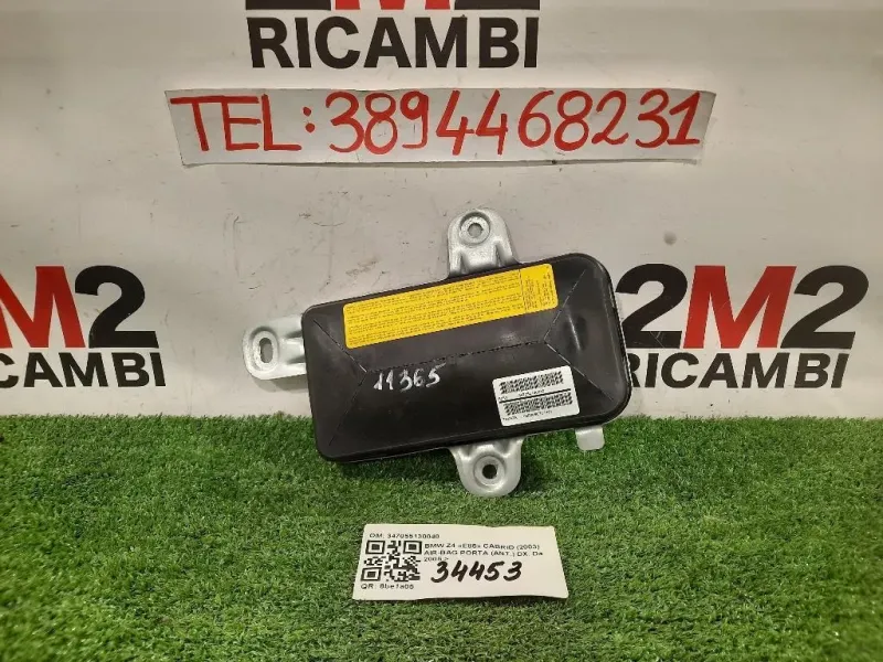 Air-bag Porta ANT DX 347055130040 Bmw Z4 E85 Cabrio 2003