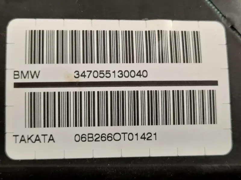 Air-bag Porta ANT DX 347055130040 Bmw Z4 E85 Cabrio 2003