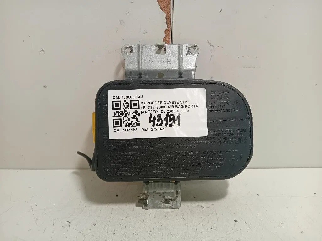 Air-bag Porta ANT DX 1708600605 Mercedes Classe SLK R171 2008
