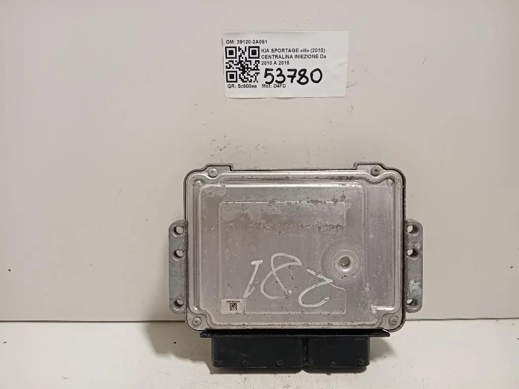Centralina Iniezione 39120-2A051 Kia Sportage III 2010