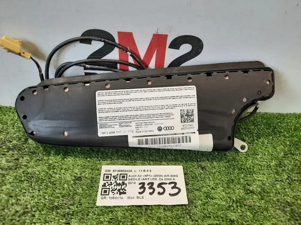 Air-bag Sedile ANT DX 8P3880242A Audi A3 8P1 2008