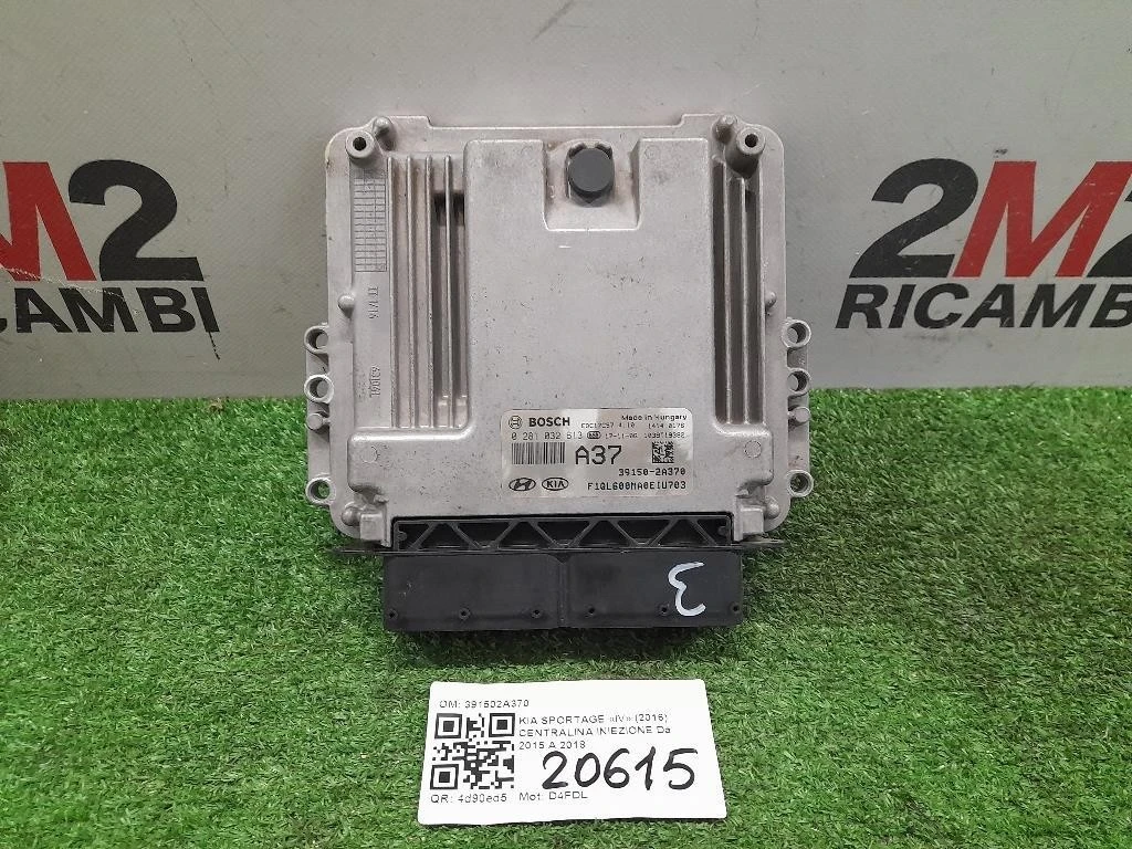 Centralina Iniezione 391502A370 Kia Sportage IV 2016