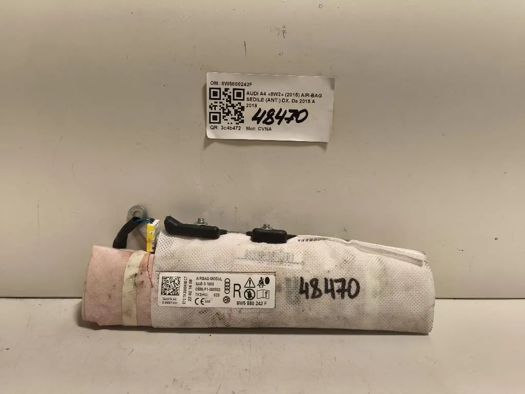 Air-bag Sedile ANT DX 8W5880242F Audi A4 8W2 2015