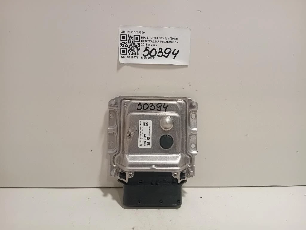 Centralina Iniezione 29610-2U500 Kia Sportage IV 2018