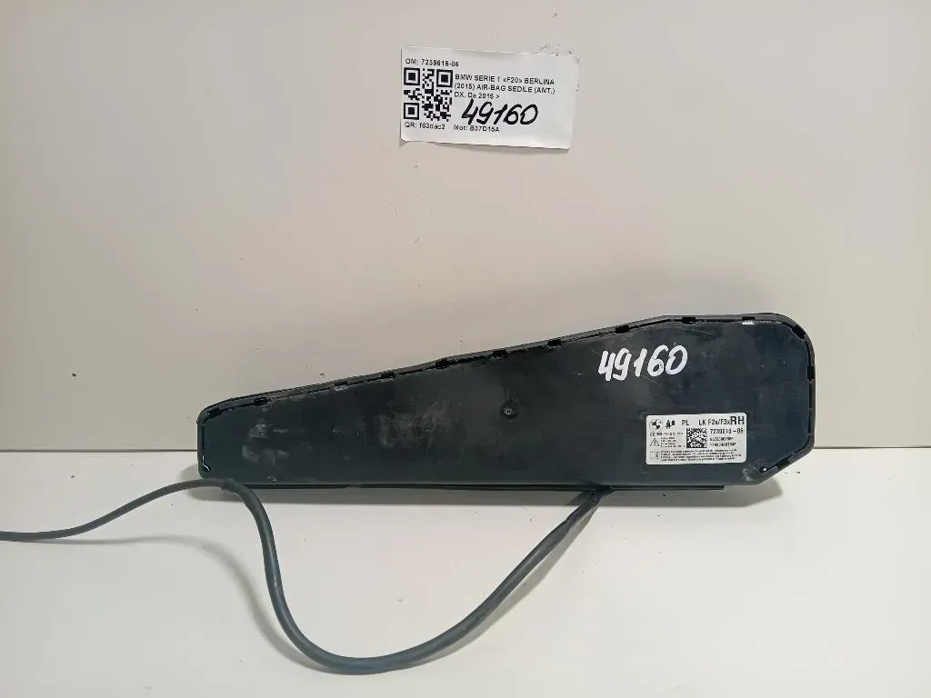 Air-bag Sedile ANT DX 7239616-06 Bmw Serie 1 F20 Berlina 2015