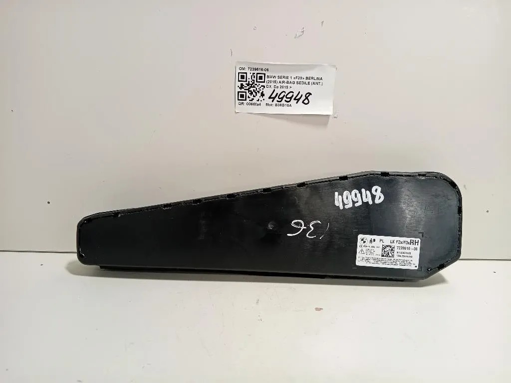Air-bag Sedile ANT DX 7239616-06 Bmw Serie 1 F20 Berlina 2015