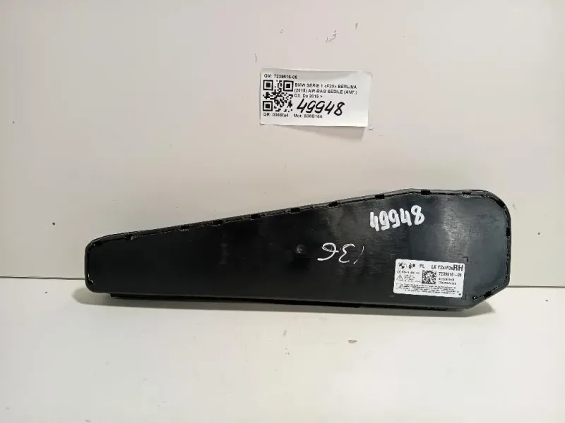 Air-bag Sedile ANT DX 7239616-06 Bmw Serie 1 F20 Berlina 2015