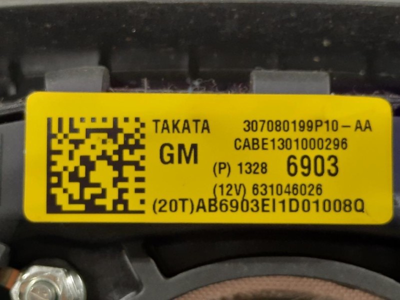 Air-bag Guidatore 631046026 Chevrolet Orlando 2011