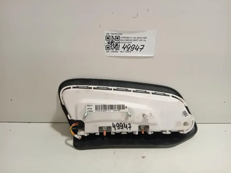 Air-bag Sedile ANT DX 73910YV020 Citroen C1 II 2014