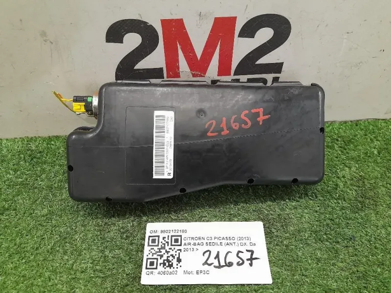 Air-bag Sedile ANT DX 9802122180 Citroen C3 Picasso 2013
